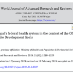 Health System in Federal Nepal Review