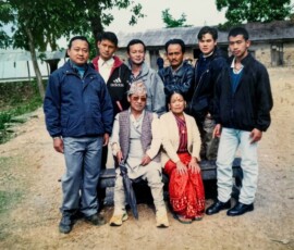 Aita Raj Phyang Samba's family