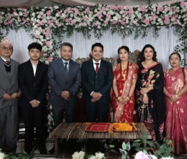 Nawa Raj Subba's family